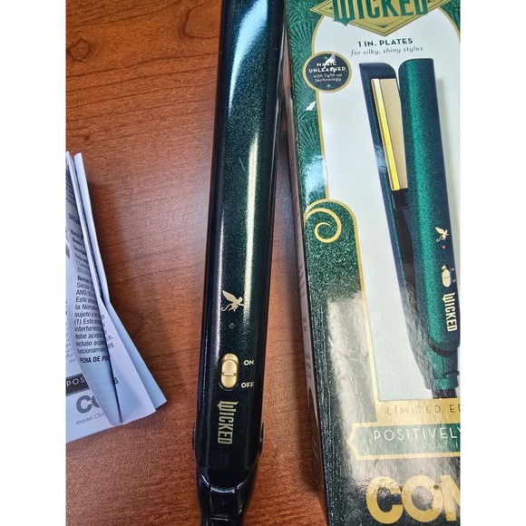 Conair Other - Conair Wicked Positively Green 1 Inch Flat Iron Hair Straightener Open Box